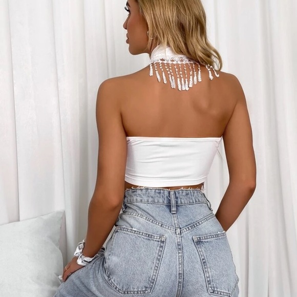 Fringe Hem Tank Top - Picture 2 of 3